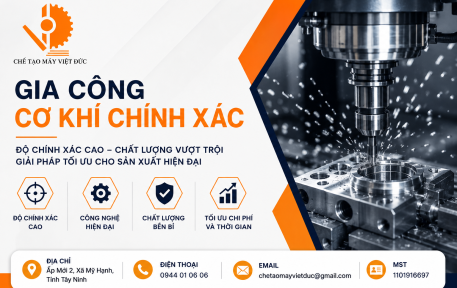 Gia Công Cơ Khí Chính Xác – Nền Tảng Cho Sản Xuất Hiện Đại