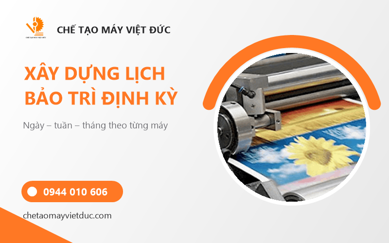 Bảo trì sửa chữa máy móc ngành bao bì giấy