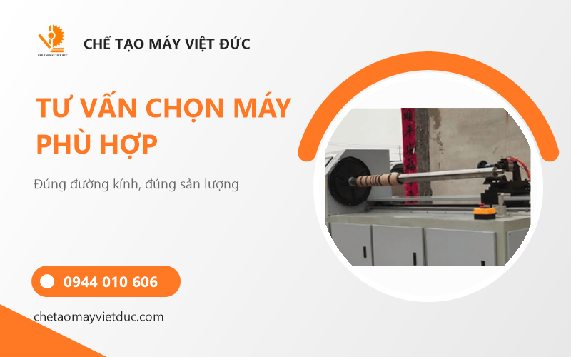 Máy quấn ống giấy tự động